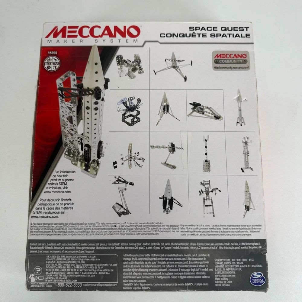 Meccano maker system